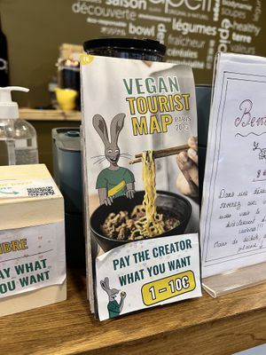 This was a fun find! We picked one up.  #Veganuary at apeti - Ségur in Paris