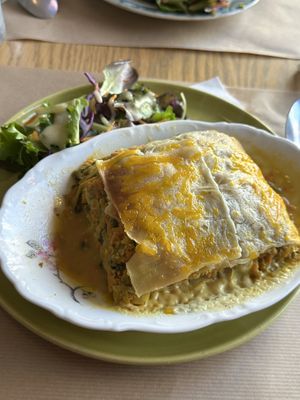 Lentil lasagna  at apeti - Ségur in Paris