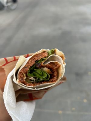 Çiğköftem Wrap no coriander 5,50€  at Cigköftem in Dordrecht