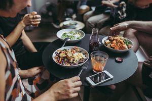 Salad bowls  at Oliver Green - East in Amsterdam