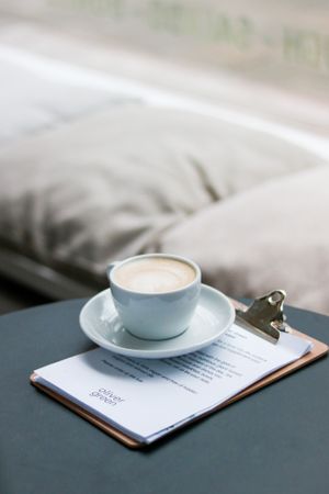 Great Organic Coffee at Oliver Green - East in Amsterdam