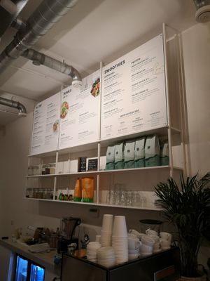 Counter at Oliver Green - East in Amsterdam