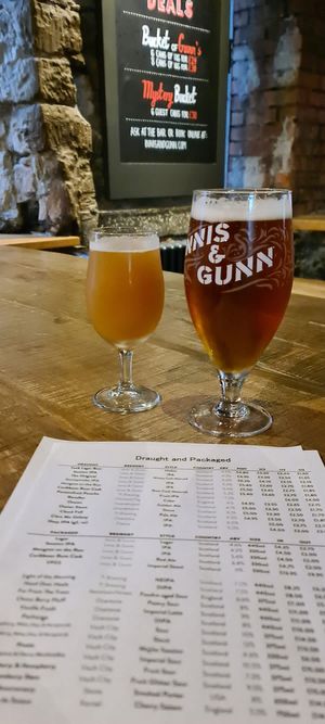 Beer at Innis & Gunn in Dundee