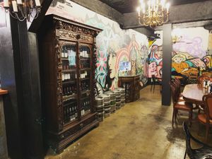 Wine..vegan wine !! at Dark Arts Cafe & Bar in Coffs Harbour