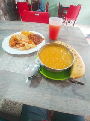 Whole menu at La Casa Vegetariana in Guayaquil