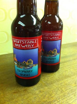 Whitstable Raspberry Wheat Beer at Fortify Cafe in Maidstone