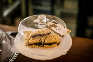 Date & Oat Slice at Fortify Cafe in Maidstone