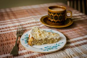 Lemon & Almond Cake at Fortify Cafe in Maidstone
