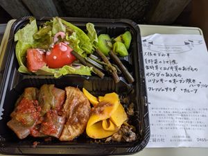 bento at Goen no Mori in Yugawara