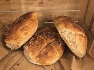 Fresh bread. at Kind Earth in Llanelli