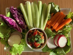 Nam Prik Oong, vegan at Coconuts in Krabi