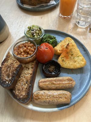 Vegan English breakfast  at Temperance in Halifax