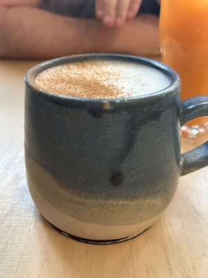 Chai latte  at Temperance in Halifax