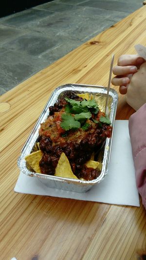 Black bean nachos at Temperance in Halifax