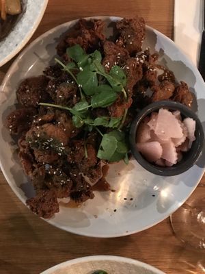 Vegan Chik’n with Yuzu Garlic Soy  at MiMi in Adelaide