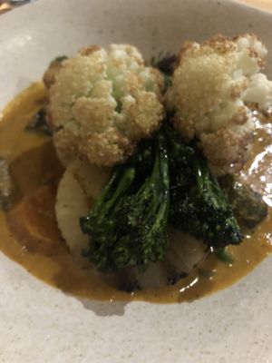 Red Thai curry (spicy!) at MiMi in Adelaide