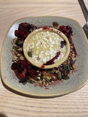 Lemon cheesecake   at The Dowry in Lerwick