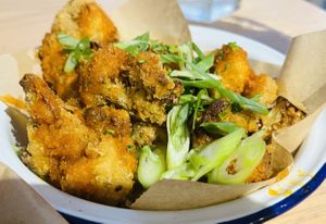 Cauliflower Wings  at The Dowry in Lerwick