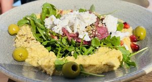 Hummus Plate  at The Dowry in Lerwick