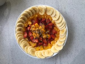 Breakfast bowl  at Casa Divina in Tenerife