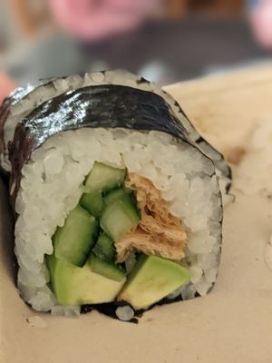 Vegetarian maki at Maki & Ramen - W Richmond St in Edinburgh