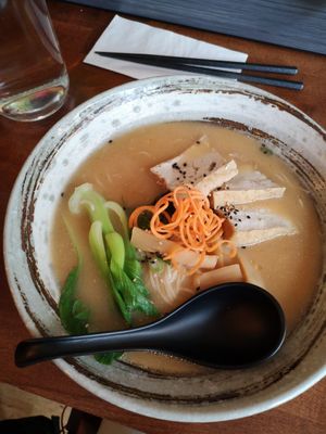 Vegan miso ramen at Maki & Ramen - W Richmond St in Edinburgh