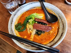 Hell Ramen (Vegan) at Maki & Ramen - W Richmond St in Edinburgh