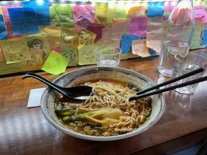 Hell ramen  at Maki & Ramen - W Richmond St in Edinburgh