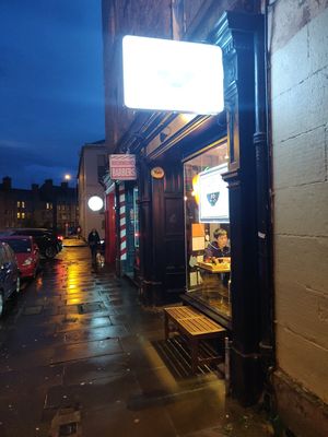 Outside at Maki & Ramen - W Richmond St in Edinburgh