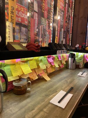 Leave a note at Maki & Ramen - W Richmond St in Edinburgh
