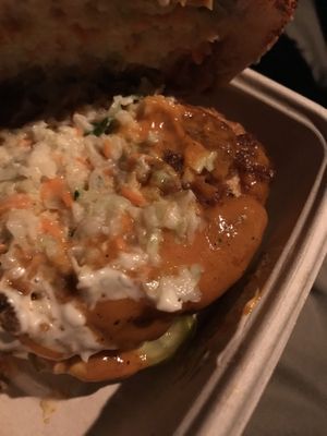 A delicious sammich of some sort lol at Veggie Grill by Next Level in Burbank