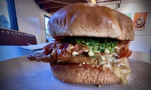 Pesto chick'n Parm   at Veggie Grill by Next Level in Burbank