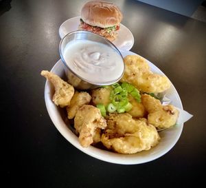 Crispy cauliflower with ranch dip  at Veggie Grill by Next Level in Burbank