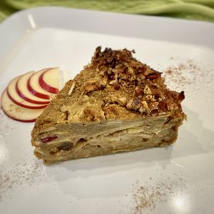 Naked apple tart at Conscious Meals in Sedona