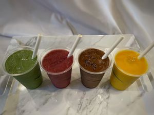 Fruit smoothies  at Conscious Meals in Sedona