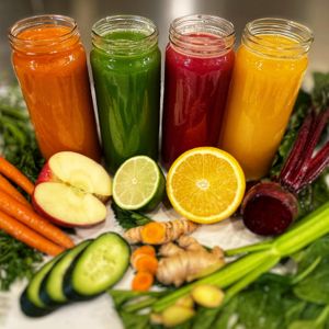 Cold press juice at Conscious Meals in Sedona