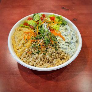 Protein Mediterranean Bowl at Conscious Meals in Sedona