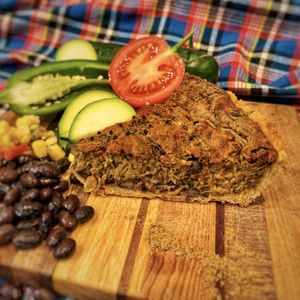 Chipotle southwest quiche  at Conscious Meals in Sedona