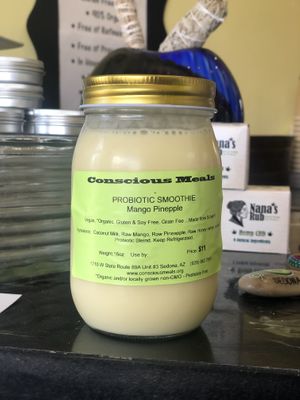 Mango Pineapple 🍍  at Conscious Meals in Sedona