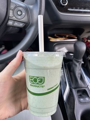 Blue Ray smoothie  at Conscious Meals in Sedona