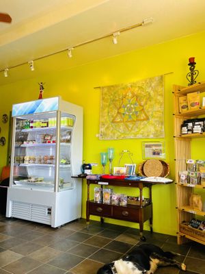 Interior and to go items  at Conscious Meals in Sedona