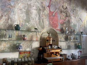 Inside entrance  at Plaer Natural in Mallorca