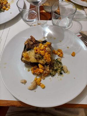 Terrina de berenjena  at Plaer Natural in Mallorca