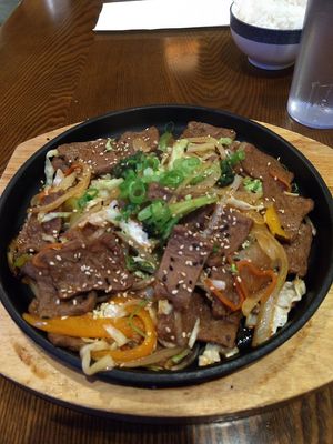 Mock Meat Bulgogi at Broadway Station Sushi in Vancouver