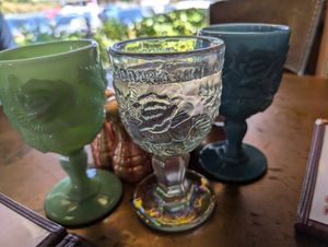 Famous Madonna Inn goblets at Madonna Inn in San Luis Obispo