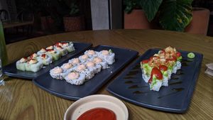 Best sushi! at Plantasia in Mexico City