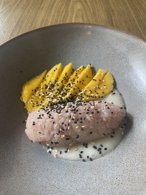 Sticky rice at Plantasia in Mexico City