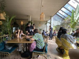 Dining at Plantasia in Mexico City