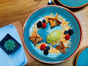 Dessert  at Plantasia in Mexico City