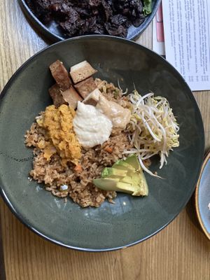 Kimchi & Tofu  at Plantasia in Mexico City